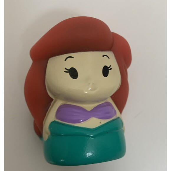 Set of 3 Disney Princess Finger Puppets Bath Toy Ariel Jasmine Cinderella - Picture 3 of 5